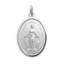 Carica l'immagine nel visualizzatore di Gallery, Ciondolo a forma di medaglia con immagine della Madonna Immacolata dei... - Ilgrandebazar