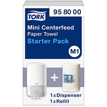 Carica l'immagine nel visualizzatore di Gallery, Tork 958000 Asciugamani Starter Pack: 1 Dispenser per Ad... - Ilgrandebazar