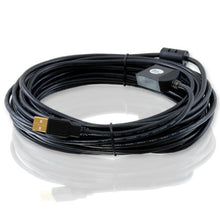 Carica l'immagine nel visualizzatore di Gallery, CSL - 5m USB 2.0 Cavo Repeater - Prolunga Extention Cable A: nero - Ilgrandebazar
