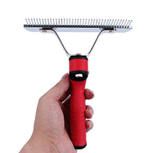 Carica l'immagine nel visualizzatore di Gallery, ASOCEA Pet Dog Grooming extra-large rastrello pettine Deshedding Tool beauty...