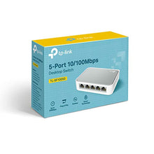 Carica l'immagine nel visualizzatore di Gallery, TP-Link TL-SF1005D Switch Desktop, 5 Porte RJ45 10/100 Mbps, Plug &amp; 5