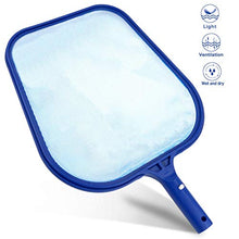 Carica l'immagine nel visualizzatore di Gallery, Professionale Skimmer per Piscina + Rete a Maglia Fine + Telaio Robusto Blu 1