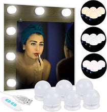 Carica l'immagine nel visualizzatore di Gallery, Anpro Luci Da Specchio - Kit per Stile Hollywood Trucco 6... - Ilgrandebazar