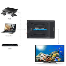 Carica l'immagine nel visualizzatore di Gallery, HDMI a SCART convertitore adattatore to 1080p a SCART,...