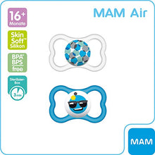 Carica l'immagine nel visualizzatore di Gallery, MAM 226311 - Ciuccio"Air" in silicone per bambini dai 16 mesi su,... - Ilgrandebazar