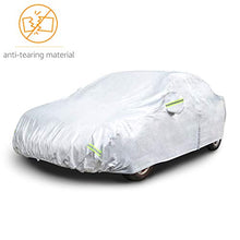 Carica l'immagine nel visualizzatore di Gallery, AmazonBasics - Telo copriauto argentato, resistente Per berline fino a 460 cm - Ilgrandebazar