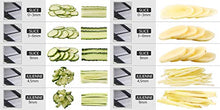 Carica l'immagine nel visualizzatore di Gallery, Affettatrice Mandolina Regolabile della Harcas. Perfetta per Affettare Cibo,...