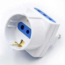 Carica l'immagine nel visualizzatore di Gallery, Welly Enjoy It - Adattatore Semplice Compatto - con 2 Prese Italiane 10A e 1... - Ilgrandebazar