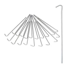 Carica l'immagine nel visualizzatore di Gallery, Relaxdays, Argento Picchetti da Tenda, Set 20 Puntali Campeggio,...