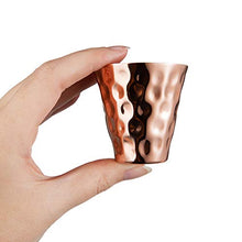 Carica l'immagine nel visualizzatore di Gallery, Bicchieri di rame Moscow Mule Include 4 bicchieri, 4 sottobicchieri, 4... - Ilgrandebazar