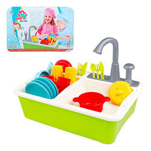 Carica l'immagine nel visualizzatore di Gallery, COLORBABY Lavello con Accessori My Home Colors (49025)