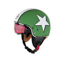 Carica l'immagine nel visualizzatore di Gallery, BHR 94190 Casco Uomo Pure, Star Verde, L (58 cm) L cm), Verde