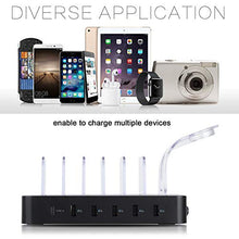 Carica l'immagine nel visualizzatore di Gallery, ValueTalks Stazione di Ricarica con 6 USB Porte Caricatore Base 6 - Ilgrandebazar