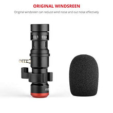 Carica l'immagine nel visualizzatore di Gallery, Microfono Cellulare, Andoer per smartphone Mini plug-in Microfono...