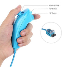 Carica l'immagine nel visualizzatore di Gallery, PowerLead Remote Controller per Wii con Motion Plus Integrato e Nunchuck Blu