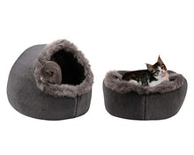 Carica l'immagine nel visualizzatore di Gallery, VERTAST Gatto Cane Piccolo Lettini e divanetti Accogliente Animali grigio