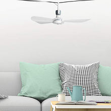 Carica l'immagine nel visualizzatore di Gallery, Yorbay Mini Ventilatore da Soffitto Portatile,con Cavo 2,8M,220V,Ø42cm,...