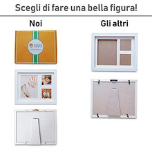 Carica l'immagine nel visualizzatore di Gallery, Impronta Mani E Piedi Neonati, Cornice Impronte Neonato Per Splendido Regalo... - Ilgrandebazar