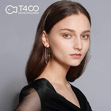 Carica l'immagine nel visualizzatore di Gallery, T400 Orecchini Cerchio Argento 925 Creoli per Donna Ragazze Sleeper Regali...