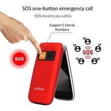 Carica l'immagine nel visualizzatore di Gallery, artfone Telefono Cellulare per Anziani con Tasti Grandi, Funzione MMS, SOS,... - Ilgrandebazar