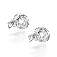 Carica l'immagine nel visualizzatore di Gallery, YOURDORA Orecchini a Cerchio da Donna in Argento 925 Opale Piccoli Orecchini... - Ilgrandebazar