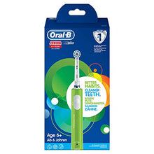 Carica l'immagine nel visualizzatore di Gallery, Oral-B Junior Spazzolino Elettrico Ricaricabile per Bambini da 6 Anni, Verde - Ilgrandebazar