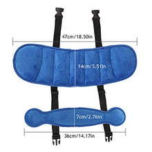 Carica l'immagine nel visualizzatore di Gallery, FREESOO Fascia Testa Seggiolino Auto, Supporto Auto Bambini Blu