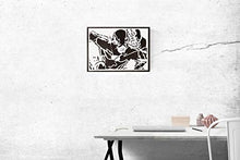 Carica l'immagine nel visualizzatore di Gallery, Poster The Flash Justice League Handmade Graffiti Street Art - Artwork