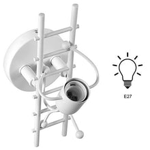 Carica l'immagine nel visualizzatore di Gallery, HAWEE Humanoid Creativo Lampada da Parete Interno Applique Bianco - Ilgrandebazar