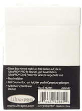 Carica l'immagine nel visualizzatore di Gallery, Ultra PRO Deck Box 100+ White - Ilgrandebazar