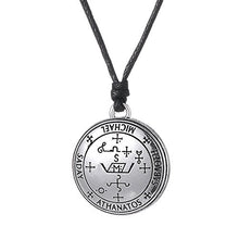 Carica l'immagine nel visualizzatore di Gallery, fishhook Gancio Chiave di Salomone Il Sigil dell' Arcangelo Michele amuleto...