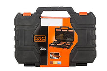 Carica l'immagine nel visualizzatore di Gallery, BLACK+DECKER A7200-XJ Titanium Set per Forare ed Avvitare, 109 Pezzi - Ilgrandebazar