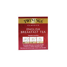 Carica l'immagine nel visualizzatore di Gallery, Twinings - Tè nero English Breakfast 25 Filtri