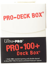 Carica l'immagine nel visualizzatore di Gallery, Ultra PRO Deck Box 100+ White - Ilgrandebazar