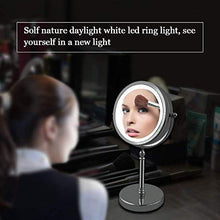 Carica l'immagine nel visualizzatore di Gallery, Lighted Makeup Mirror，NOTENS Double-Sided 1x/10x Magnifying 18 LED Il Giro - Ilgrandebazar