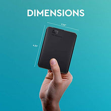Carica l'immagine nel visualizzatore di Gallery, WD Elements Hard Disk Esterno, Portatile, USB 3.0, 2 TB, Nero 2