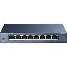 Carica l'immagine nel visualizzatore di Gallery, TP-Link TL-SG108 Switch 8 Porte Gigabit, 10/100/1000 Mbps, Plug &amp; Play,... - Ilgrandebazar