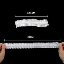 Carica l'immagine nel visualizzatore di Gallery, Jtdeal 100pcs doccia cappucci monouso trasparente elastico nuoto Hair... - Ilgrandebazar