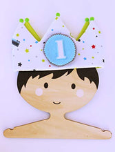 Carica l'immagine nel visualizzatore di Gallery, Corona di compleanno decorazione bambini - Ilgrandebazar