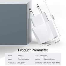 Carica l'immagine nel visualizzatore di Gallery, Luvfun [2 Pack] Caricatore USB da Muro, 2 Porte (5V/2.1A) 2 Pack - Ilgrandebazar
