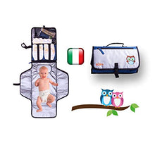 Carica l'immagine nel visualizzatore di Gallery, Fasciatoio Portatile Da Viaggio Neonato Pieghevole - Idea Regalo-[2a... - Ilgrandebazar
