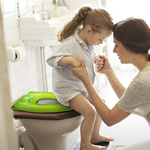 Carica l'immagine nel visualizzatore di Gallery, UPGRADE Gimars Riduttore WC per Bambini/Sedile Antiscivolo Portatile Verde