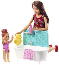 Carica l'immagine nel visualizzatore di Gallery, Barbie Bambola Skipper Caucasica Babysitter con Vasca da Bagno, Bambina Che... - Ilgrandebazar