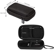 Carica l'immagine nel visualizzatore di Gallery, AGPTEK - Custodia per lettore MP3 portatile con moschettone in metallo Nero