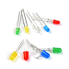 Carica l'immagine nel visualizzatore di Gallery, ATPWONZ 300 pcs Diodi ad Emissione Luminosa LED Multicolore 3mm / 5mm (5... - Ilgrandebazar
