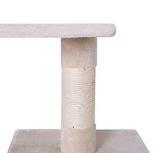 Carica l'immagine nel visualizzatore di Gallery, Dibea Albero Tiragraffi, Beige - 80 cm beige