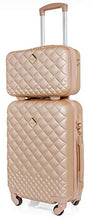 Carica l'immagine nel visualizzatore di Gallery, CABIN GO Max 5590 Set di Valigie Trolley da Viaggio Rigide MX5590, Cipria/Oro