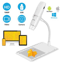 Carica l'immagine nel visualizzatore di Gallery, Microscopio Digitale WiFi USB Tascabile HD 1080P con...