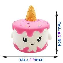Carica l'immagine nel visualizzatore di Gallery, Pachock 4 Pezzi Kawaii Squishy Giocattolo, Squishies Lento Aumento Crema... - Ilgrandebazar