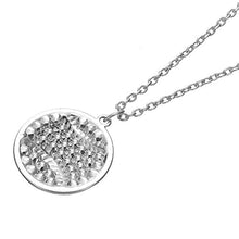 Carica l'immagine nel visualizzatore di Gallery, Lemegeton Argento Antico Cristallo Softball Ciondolo collane per Donne e... - Ilgrandebazar